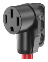 50A 25-ft Single-Outlet RV & EV Extension Cord, Red R9J7 - product image 2