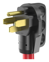 50A 25-ft Single-Outlet RV & EV Extension Cord, Red R9J7 - product image 3