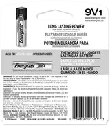 Max 1-pk 9V / 9 Volt Alkaline Battery, Long Lasting, All Purpose U7F1 - product image 3