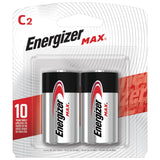 Max 2-pk C Alkaline Batteries, Long Lasting, All Purpose S3S6 - product image 2