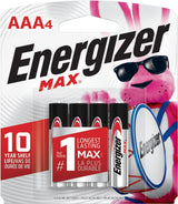Max 4-pk AAA Alkaline Batteries, Long Lasting, All Purpose Q0W7 - product image 2