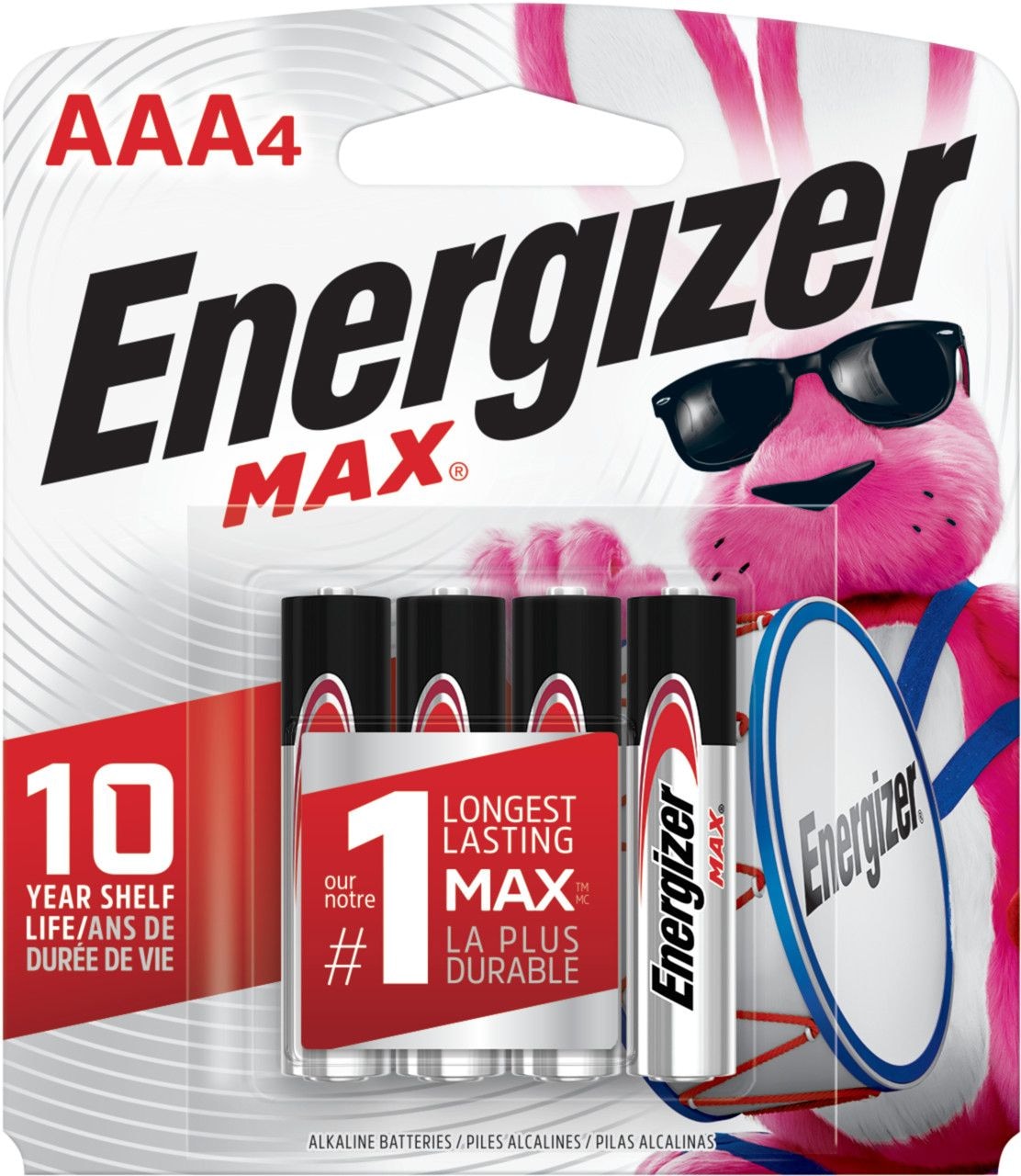 Max 4-pk AAA Alkaline Batteries, Long Lasting, All Purpose Q0W7 - product image 2