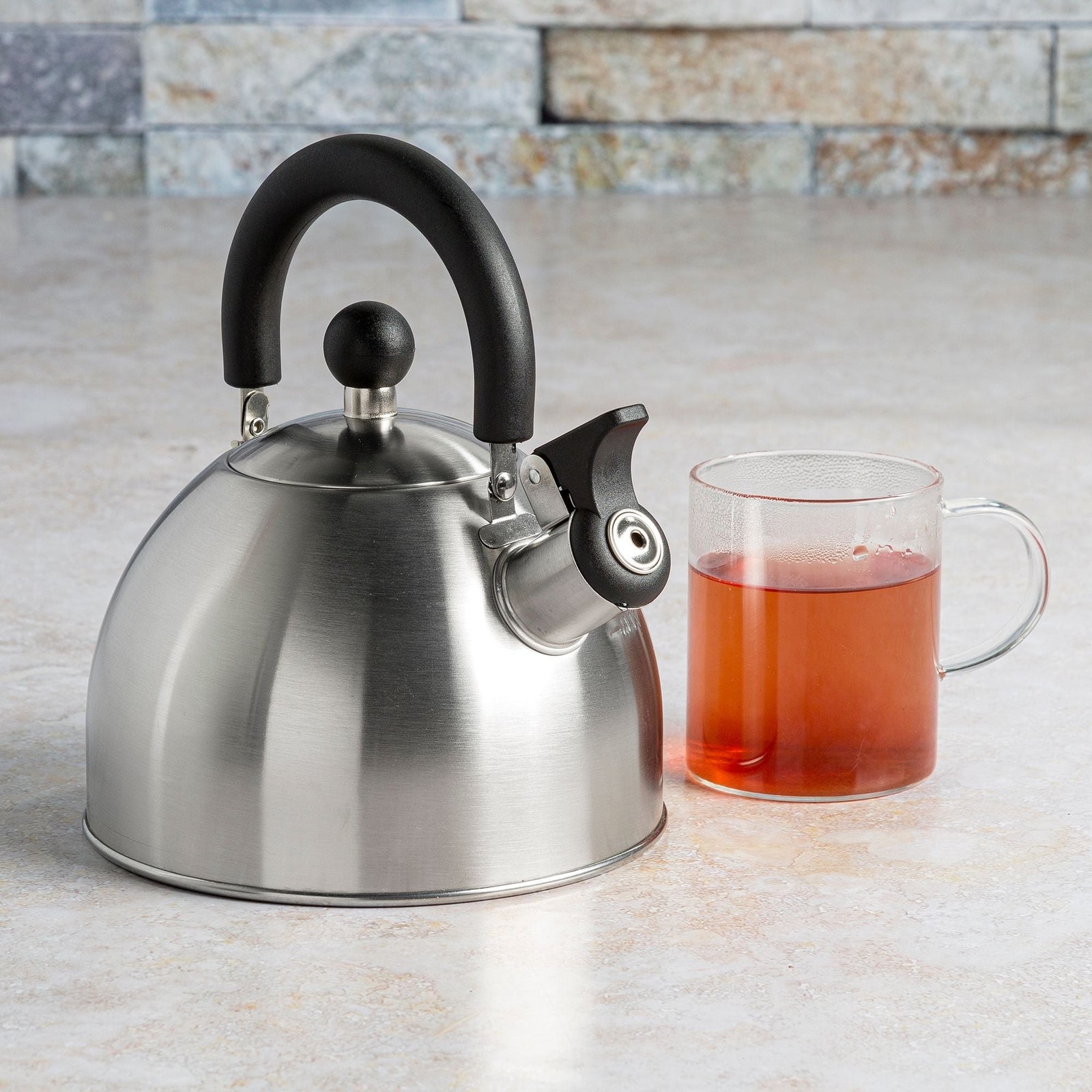 Stainless Steel Stovetop Kettle, 1.4-L Y2Q8 - product image 4