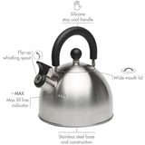 Stainless Steel Stovetop Kettle, 1.4-L Y2Q8 - product image 5