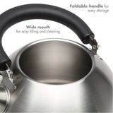 Stainless Steel Stovetop Kettle, 1.4-L Y2Q8 - product image 7