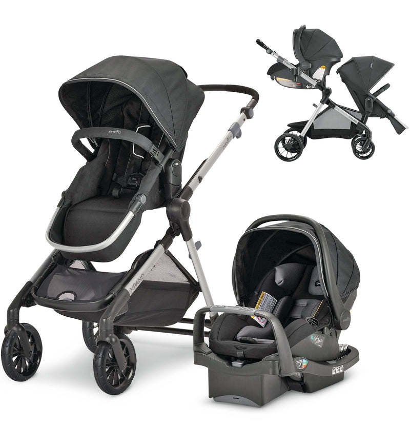 Pivot Xpand Modular Compact Fold Travel System with Stroller & Car Seat G2T8