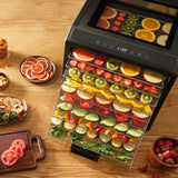 Performance Series 10-Tray Food Dehydrator, Steel, 700W, Stainless Steel, Black J5H3 - product image 7