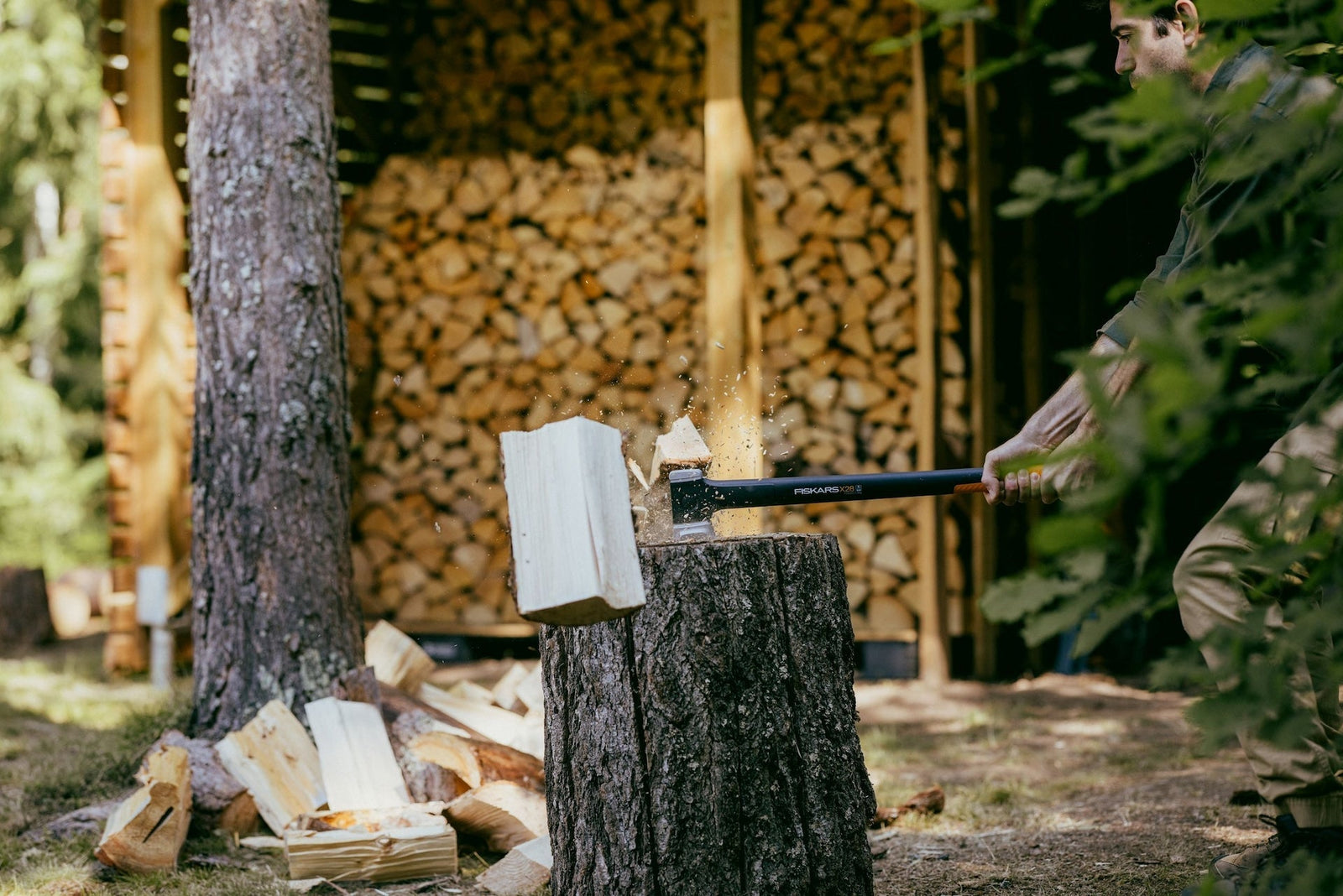 Splitting Axe with FiberComp shaft, 28-in E6A9 - product image 4