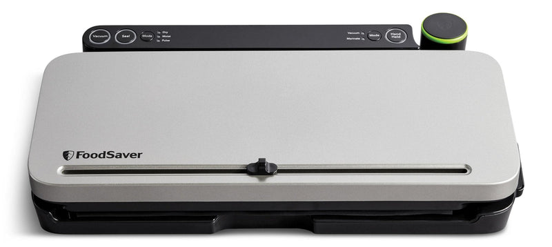 Vacuum Sealer & Food Preservation System, with Zipper Bags & Seal Rolls, Satin Z5E9
