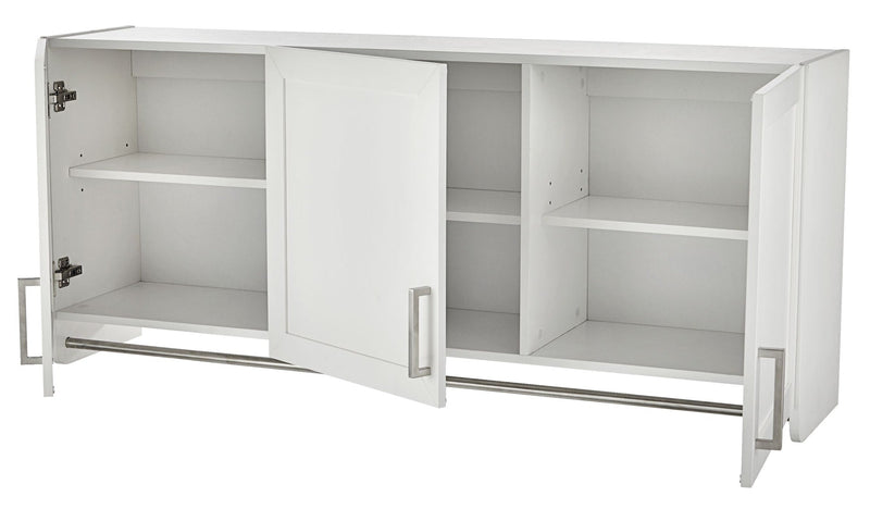 3-Door Wall Laundry Cabinet, White F7T0