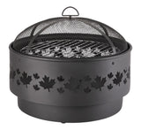 Brome Round Outdoor Wood Firepit, 24-in J9H8 - product image 1