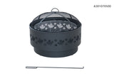Brome Round Outdoor Wood Firepit, 24-in J9H8 - product image 2