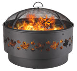 Brome Round Outdoor Wood Firepit, 24-in K2A4 - product image 3