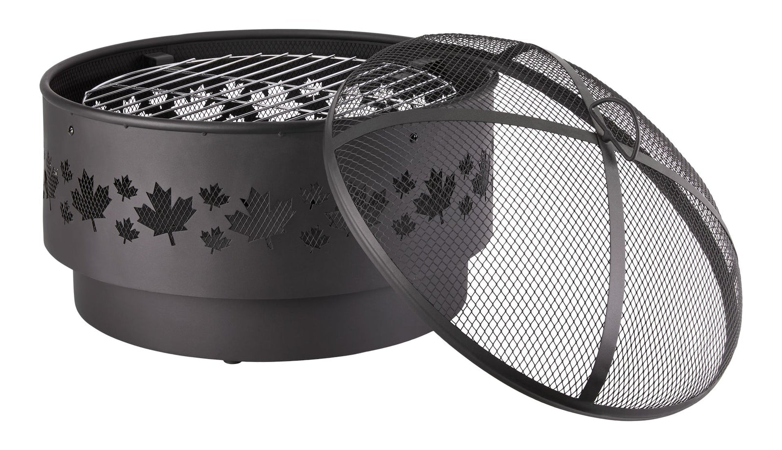 Brome Round Outdoor Wood Firepit, 24-in J9H8 - product image 6