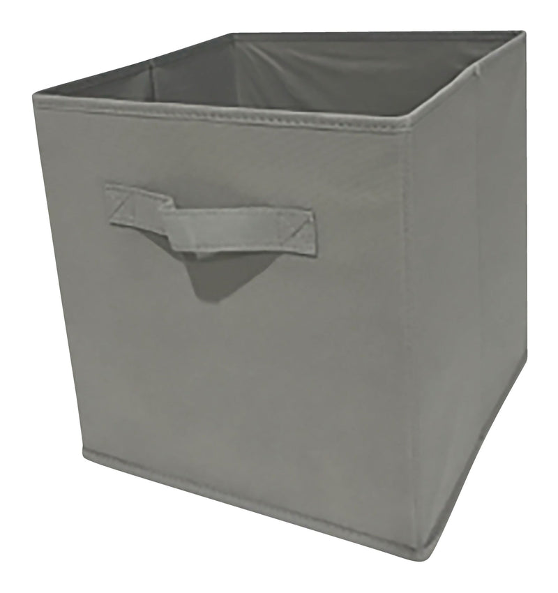 Cube Fabric Drawer Basket, Assorted Colours, 10.5 x 11-in Q9O4