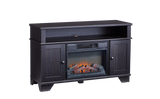 Hamilton Electric Fireplace TV Stand, 44.5-in, 1500W, Brown Cappucino P4G0 - product image 3