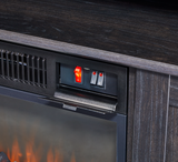 Hamilton Electric Fireplace TV Stand, 44.5-in, 1500W, Brown Cappucino P4G0 - product image 4