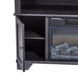 Hamilton Electric Fireplace TV Stand, 44.5-in, 1500W, Brown Cappucino P4G0 - product image 5