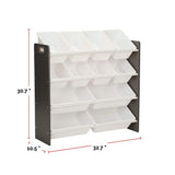 Stain & Rust Resistant Sturdy 12-Bin Organizer, Grey E2L1 - product image 6