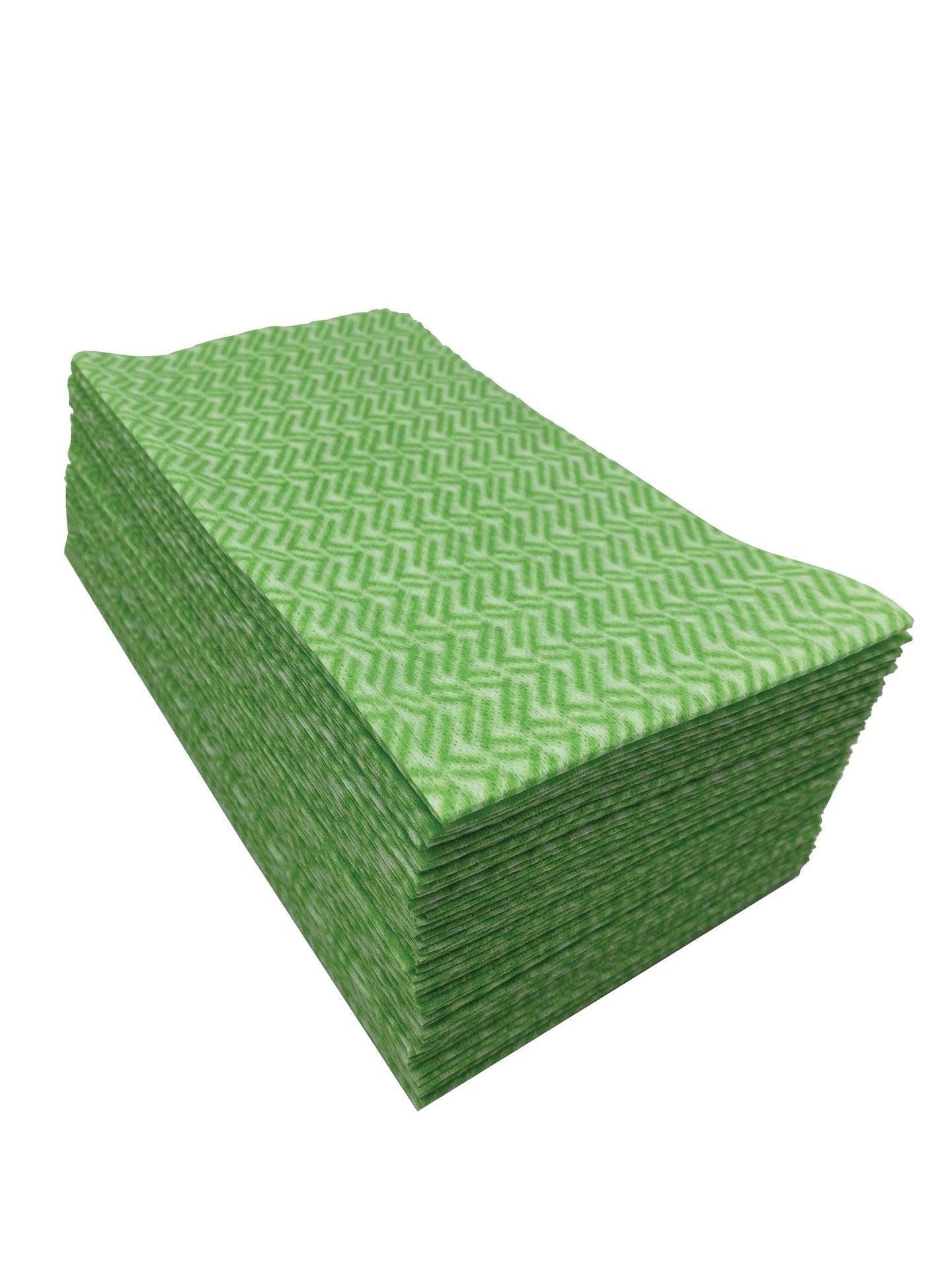 All-Purpose Machine Washable Cleaning Cloths, Green, 60-pk N0R6 - product image 1