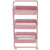 Living Three-Tier Utility Cart, Pink N4R2 - product image 1