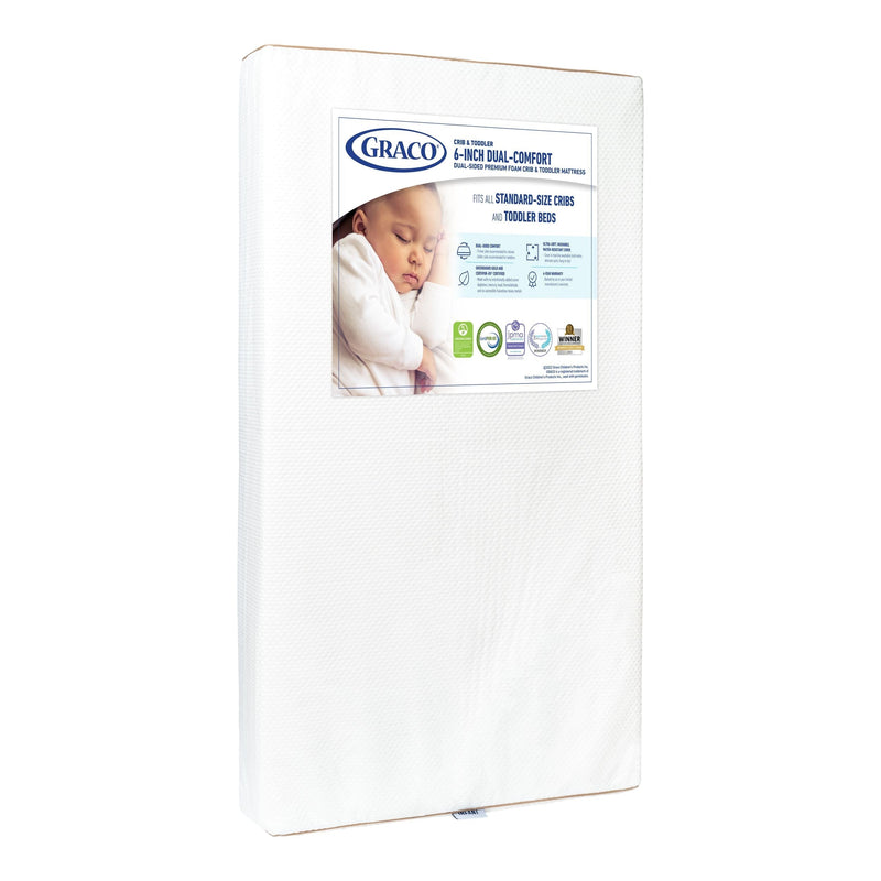 Premium Dual-Comfort Crib & Toddler Mattress C8U6
