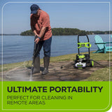 60V 1800PSI 1.2GPM Hybrid AC/DC Pressure Washer, Tool Only F2R0 - product image 6