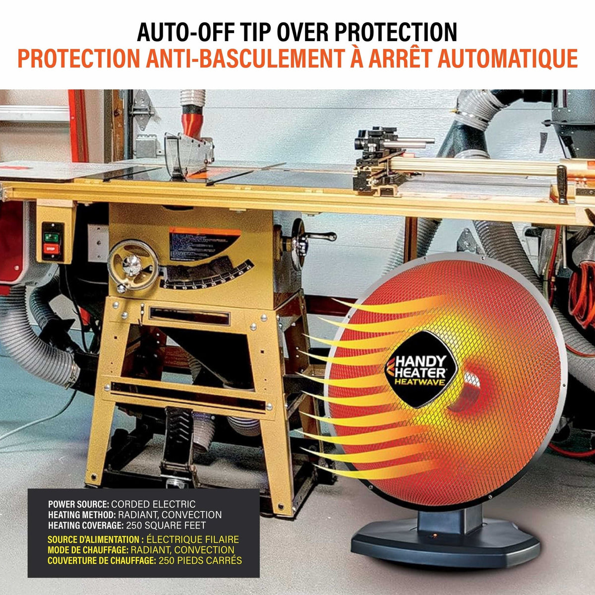 Heater Heatwave Space Heater K0M3 - product image 3