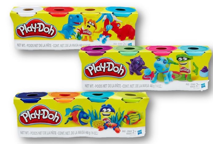 Play-Doh Modeling Compound Creative Toy for Toddlers, Assorted 4 pk, Ages 2+ K1U0 - product image 5