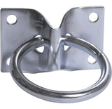 Zinc-Plated Plate Hitching Ring, Corrosion Resistant T0L7 - product image 1