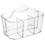 RPET Clarity Bathroom Organizer Caddy, Clear O1D3 - product image 1