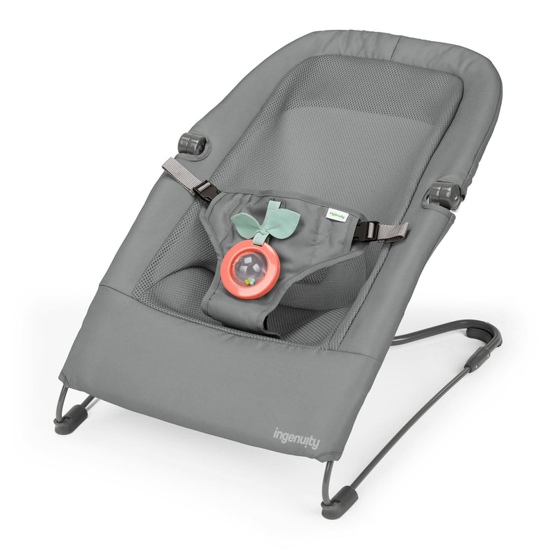 HPP Fold Flat Baby Bouncer, Grey A6Q0