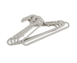 & Orderly Anti-Tangle Anti-Slip Garment Hangers, Ecru, 5-pk P4R9 - product image 1