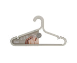 & Orderly Anti-Tangle Anti-Slip Garment Hangers, Ecru, 5-pk P4R9 - product image 2