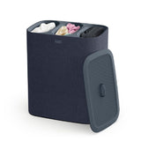 & Tota Trio Laundry Hamper Separation Basket, Black, 90-L K8W0 - product image 1