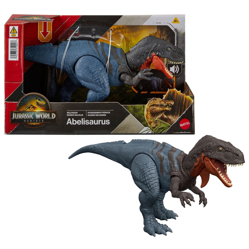 World Wild Roar Dinosaur Toy with Roar Sound & Attack Action, Assorted Y9L6