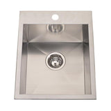 1-Hole/1-Bowl Dual Mount Stainless Steel Sink B1Y5 - product image 1