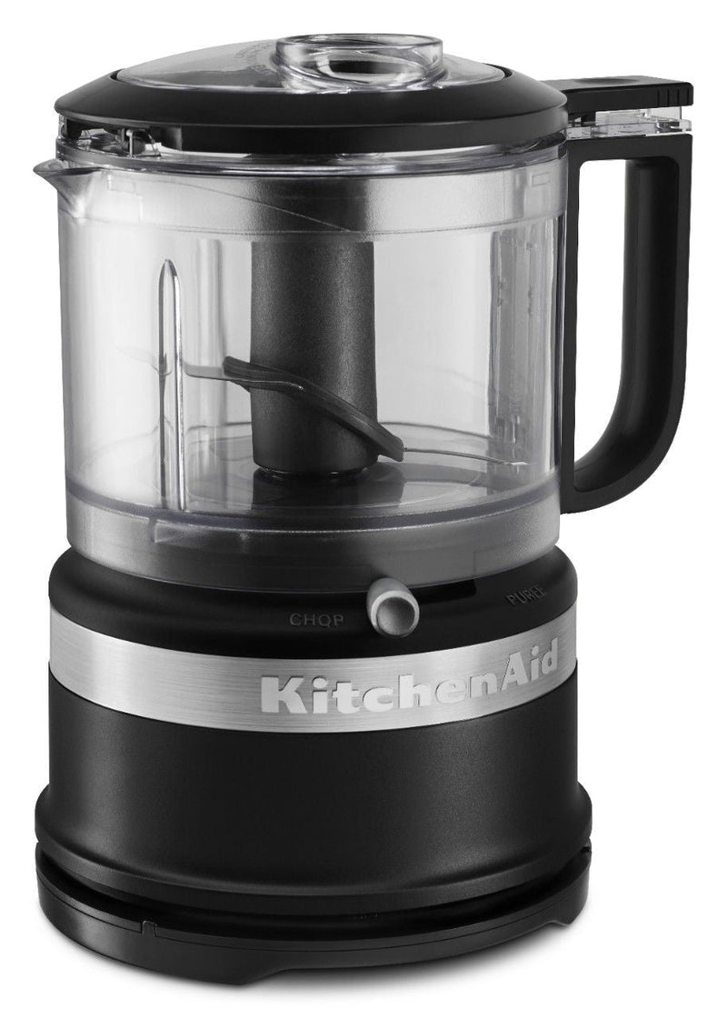 Compact Food Chopper with Dishwasher Safe Parts, Black K1K1