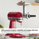 Metal Food Grinder Stand Mixer Attachment J5Z4 - product image 4