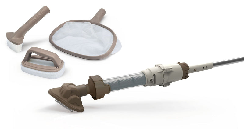 Boreal Spa Vacuum Kit, Rechargeable Battery, Ergonomic Handle X3G7