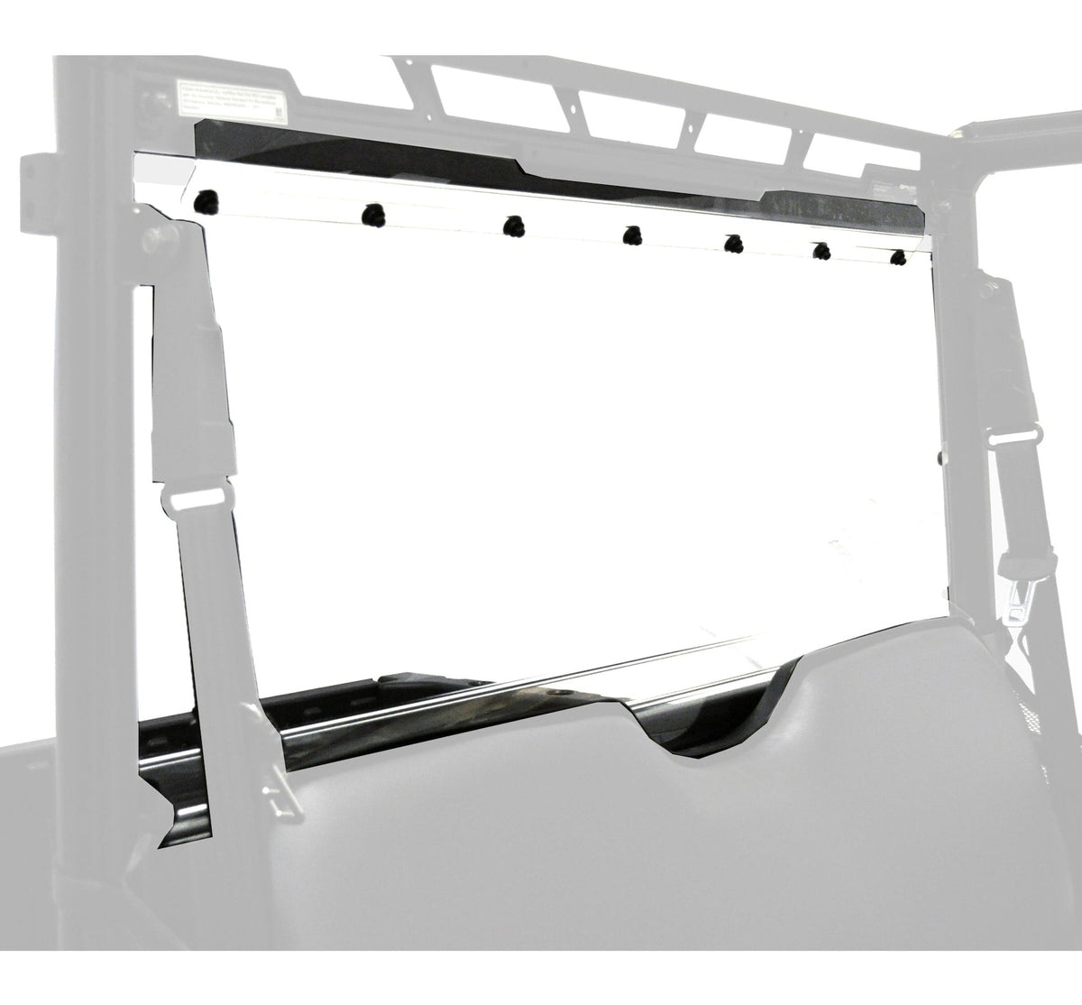 UTV Windshield Rear Panel for Polaris Ranger ETX/EV/500/570/570 CREW V7I0 - product image 3