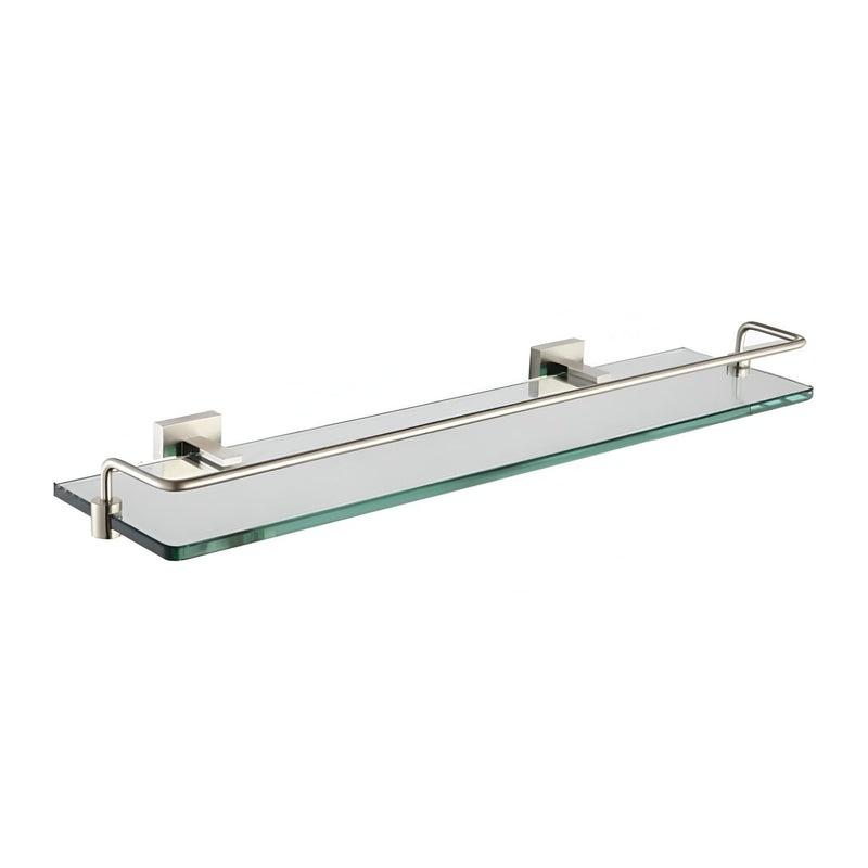 Bathroom Accessories Rust-Resistant Shelf with Railing O2L3
