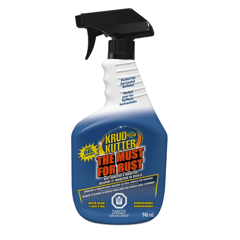 Rust Remover Spray & Inhibitor, Water-Based, Biodegradable, 946-mL W6C6