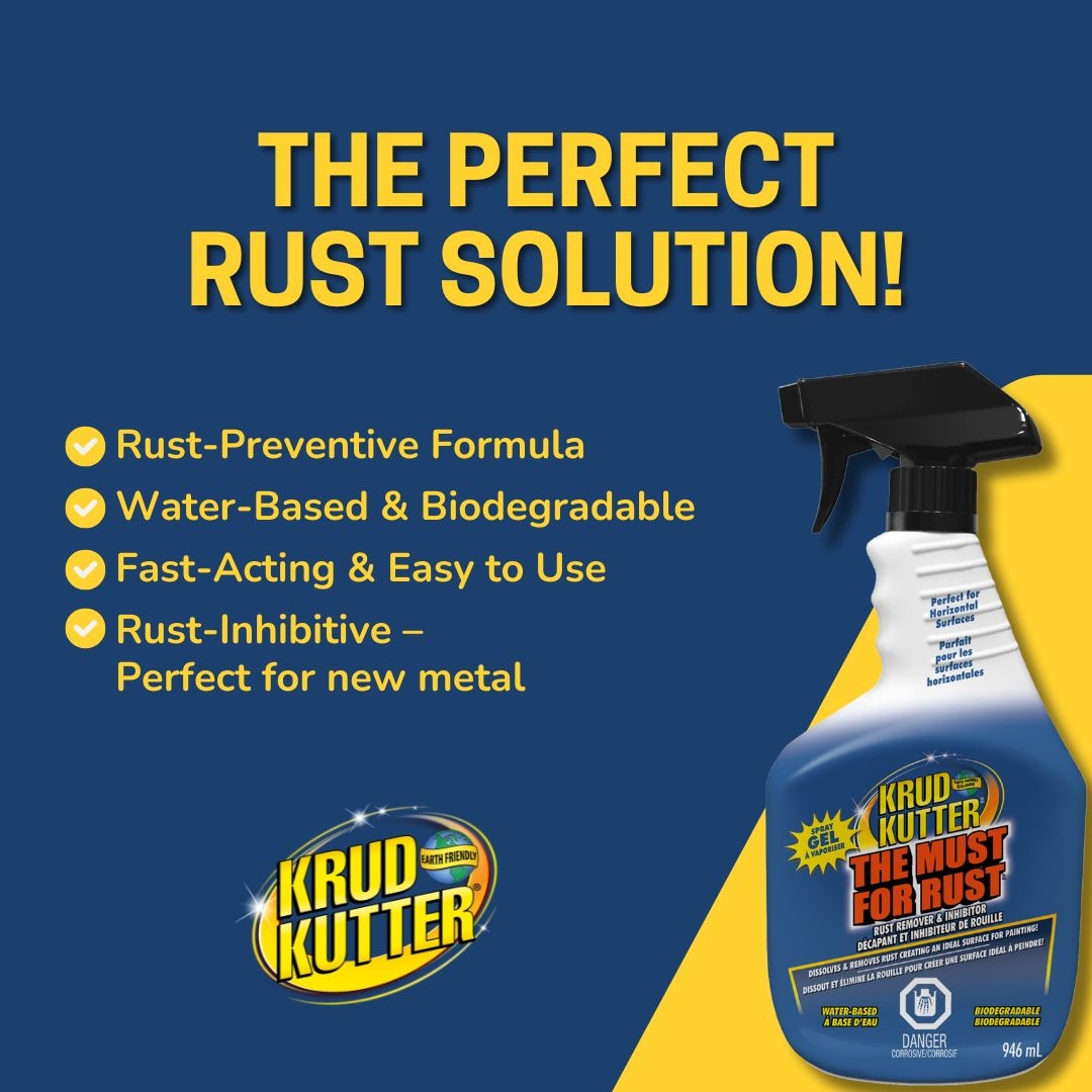 Rust Remover Spray & Inhibitor, Water-Based, Biodegradable, 946-mL W6C6 - product image 7