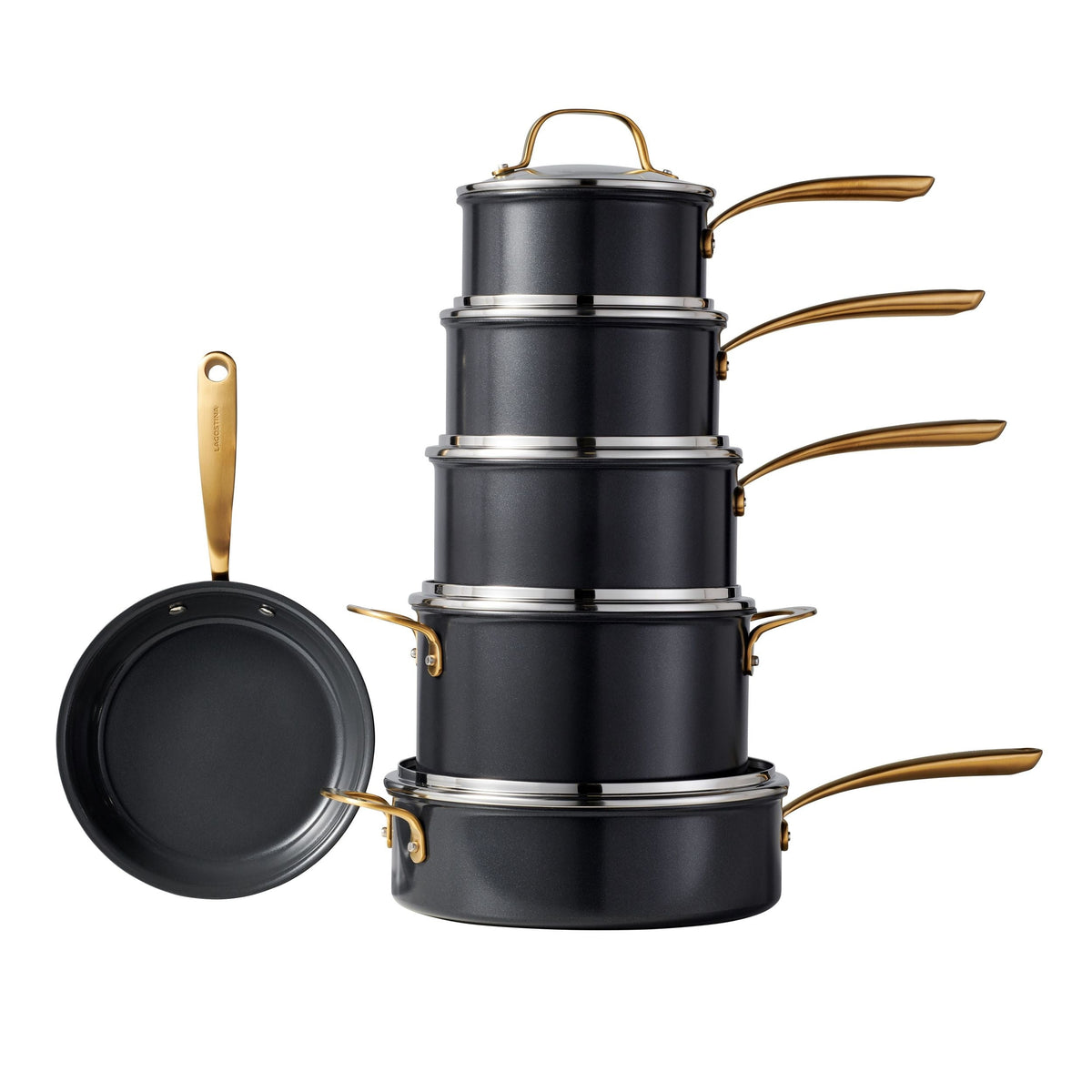 Eleganza Ceramic Pro Non-Stick Cookware Set, 11-pc U6R7 - product image 1