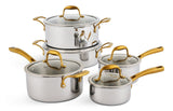 Finezza 5-Ply Clad Stainless Steel Cookware Set, 10-pc J1T0 - product image 1