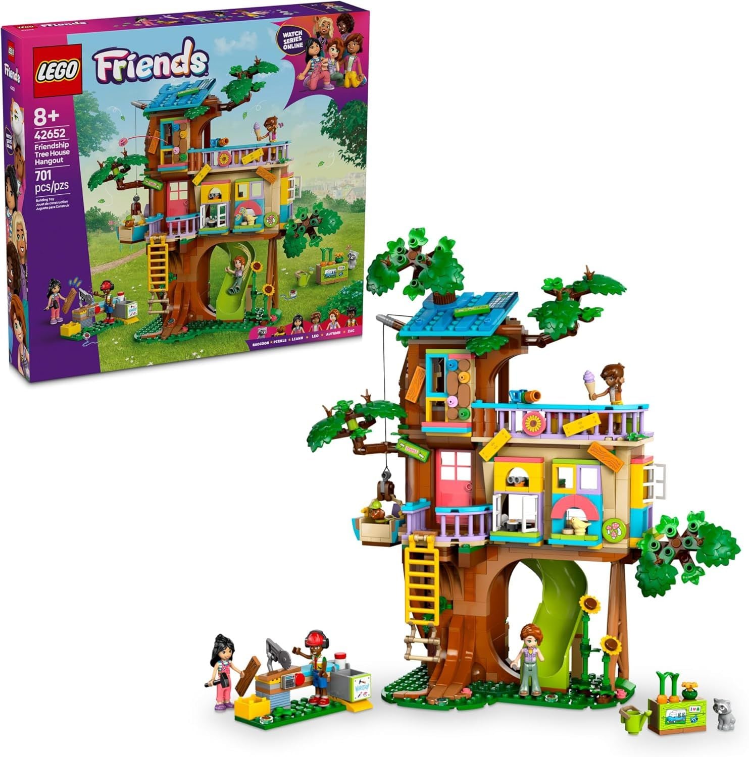 Friends Friendship Tree House Hangout Set - 42652, 701-pcs, Ages 8+ I9H8 - product image 1