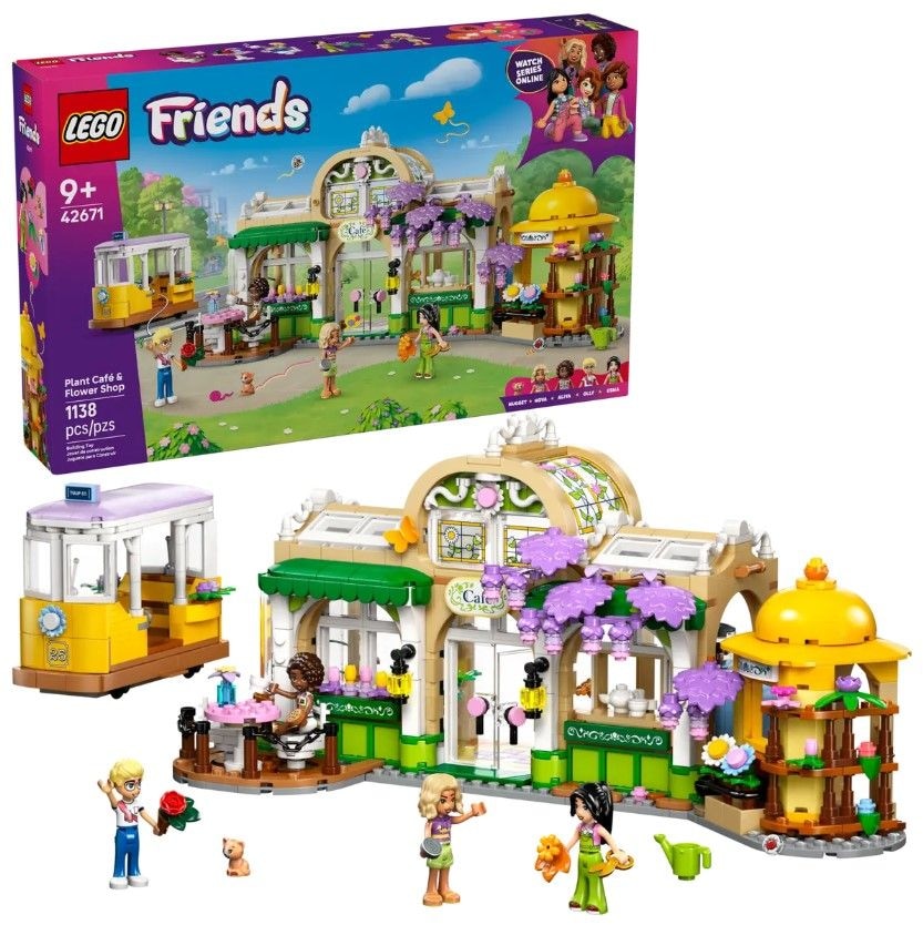Friends Plant Café and Flower Shop - 42671, 1138-pcs, Ages 9+ N7H4 - product image 1