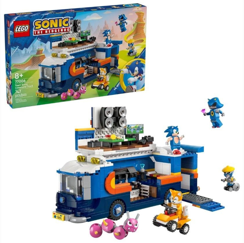 Sonic Team Sonic Command Truck - 77006, 747-pcs, Ages 8+ M2E7