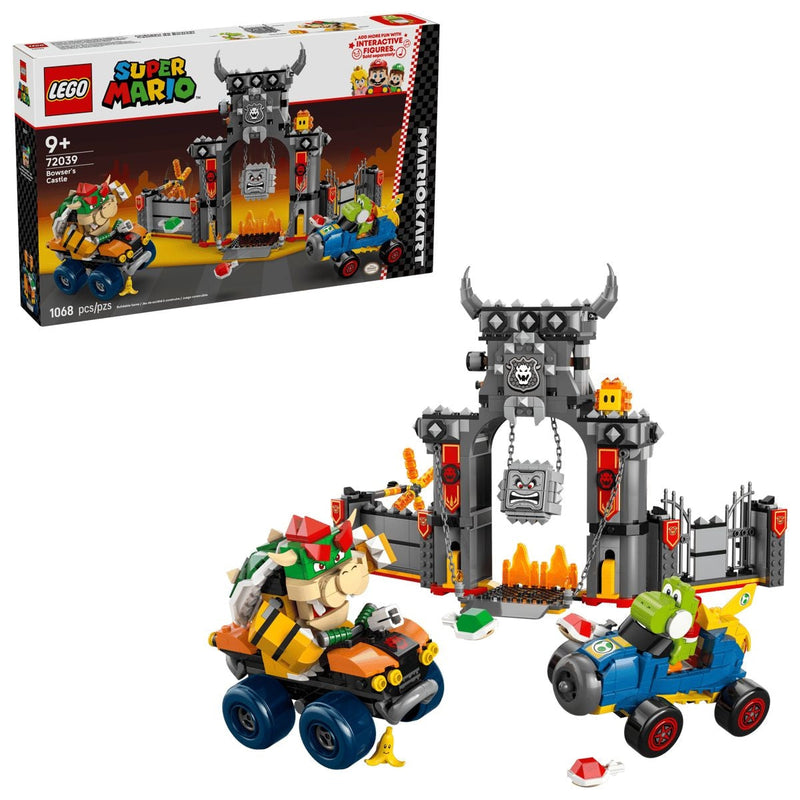 Super Mario Mario Kart – Bowser's Castle - 72039, 1068-pcs, Ages 9+ V8H5